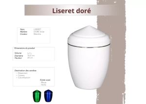 Liseret doré
